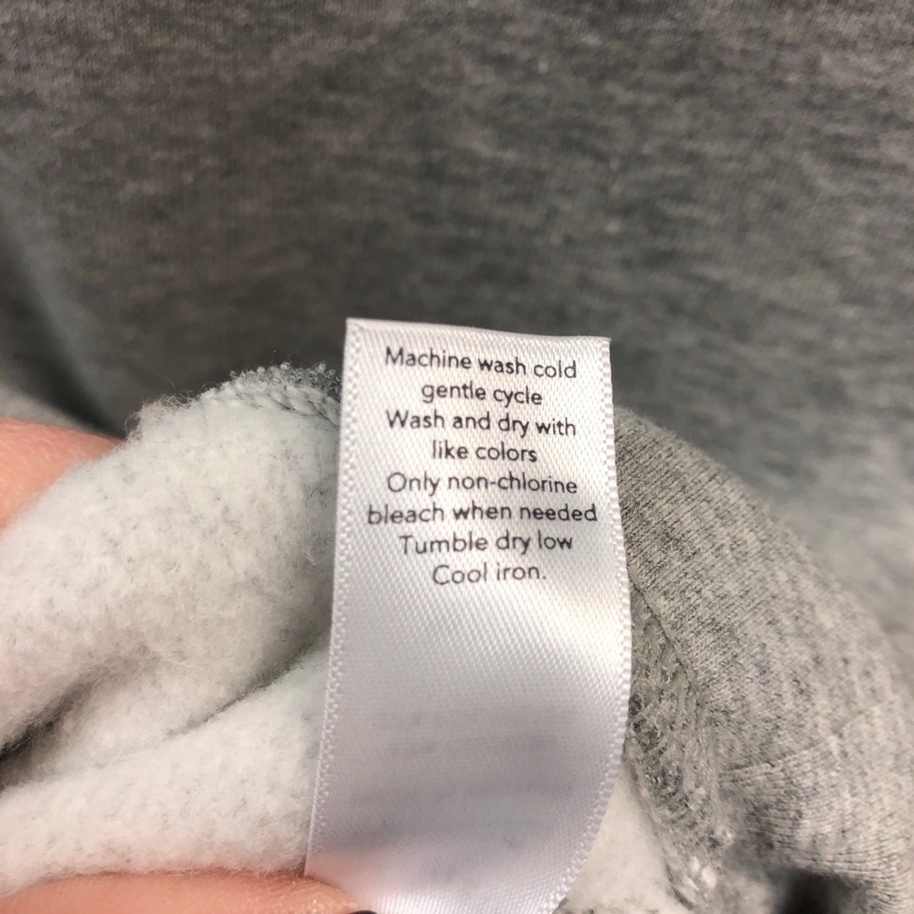 Athleta 24/7 Crew Sweatshirt Size XS Gray Athletic Loungewear Style 486726 - Picture 7 of 8